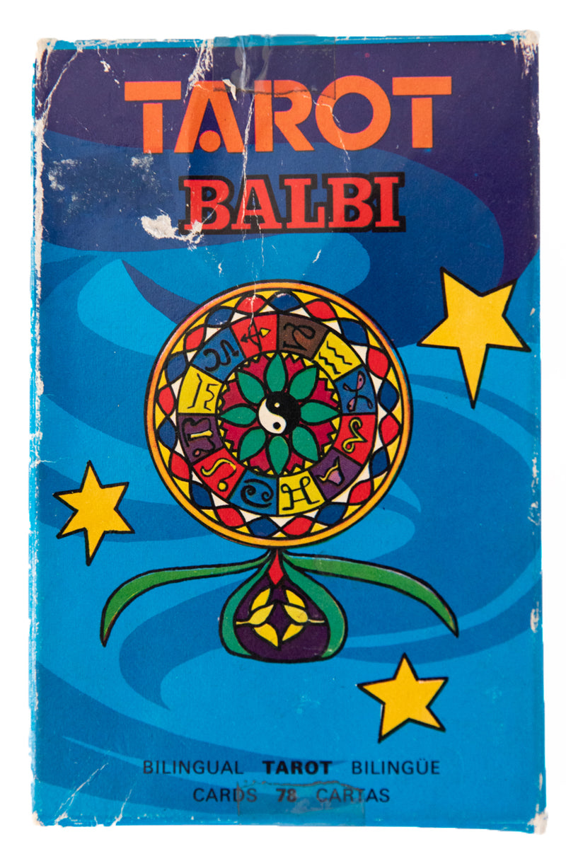 d*4様 C2【used】BALBI タロットカード　バルビ　スペイン ORIGINAL OLD DOMENICO BALBI TAROT 78 CARDS DECK NO BOX MADE IN