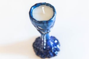 DUNGEON GOODS | BLUE JEAN FADE CHALICE CANDLE