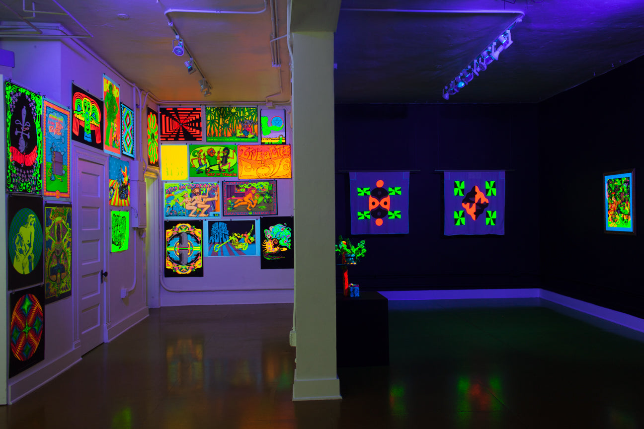 DILATED PUPILS | A Group Show of Contemporary and Classic Blacklight Art