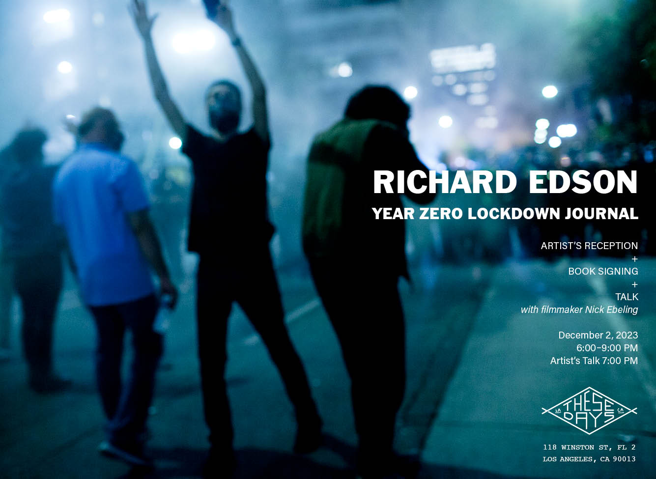 RICHARD EDSON | Year Zero Lockdown Journal