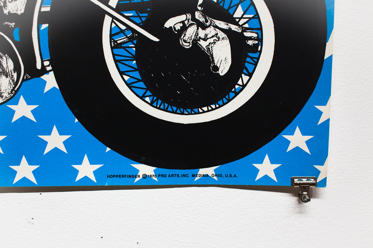 HOPPERFINGER | EASY RIDER | Vintage Blacklight Poster – THESE DAYS