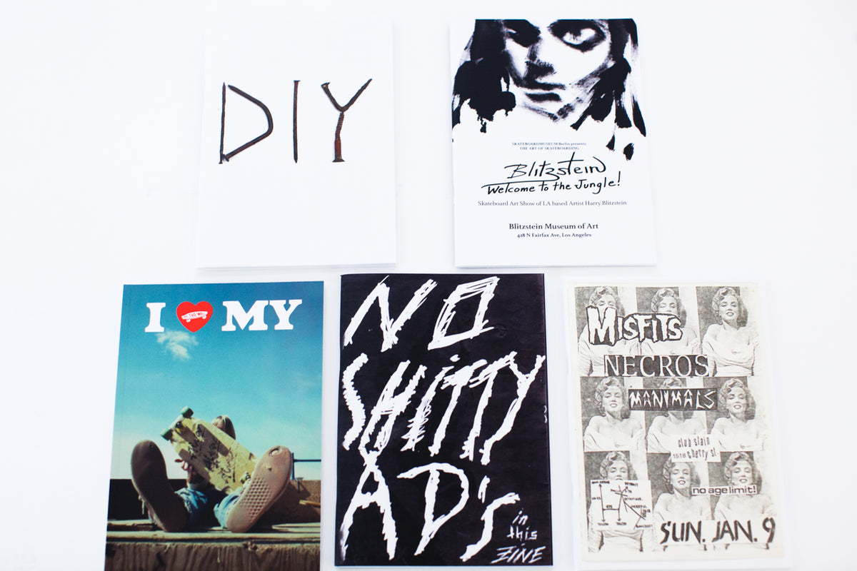 SKATEBOARD MUSEUM ZINE COLLECTION THESE DAYS