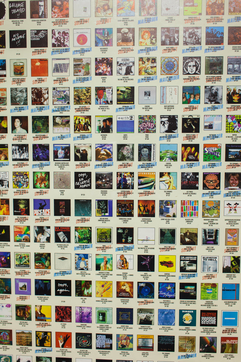 WITH LOVE, SUB POP | Vintage Poster – THESE DAYS