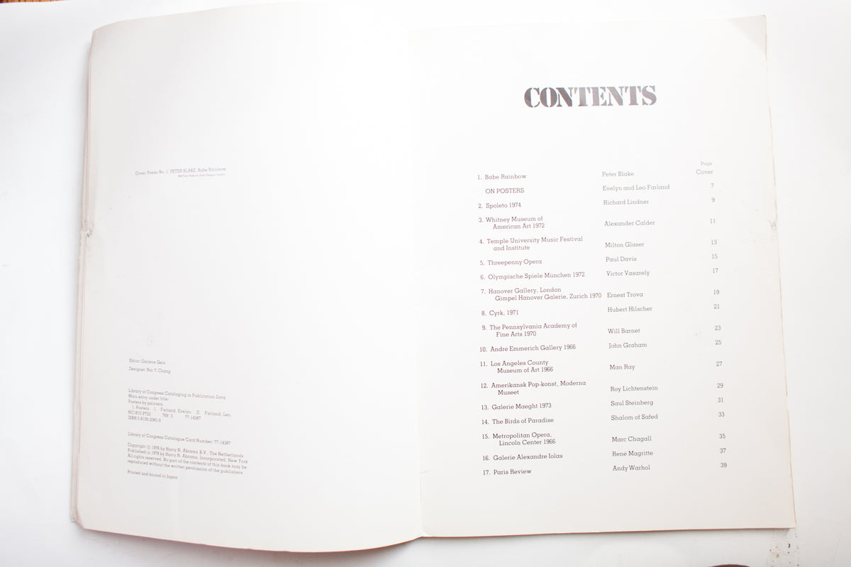 POSTERS BY PAINTERS THESE DAYS