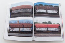 Load image into Gallery viewer, 121/183 761 PHOTOS OF RED-BROWN STEEL FREIGHT WAGONS WITH A PAINTING ON THE SIDE
