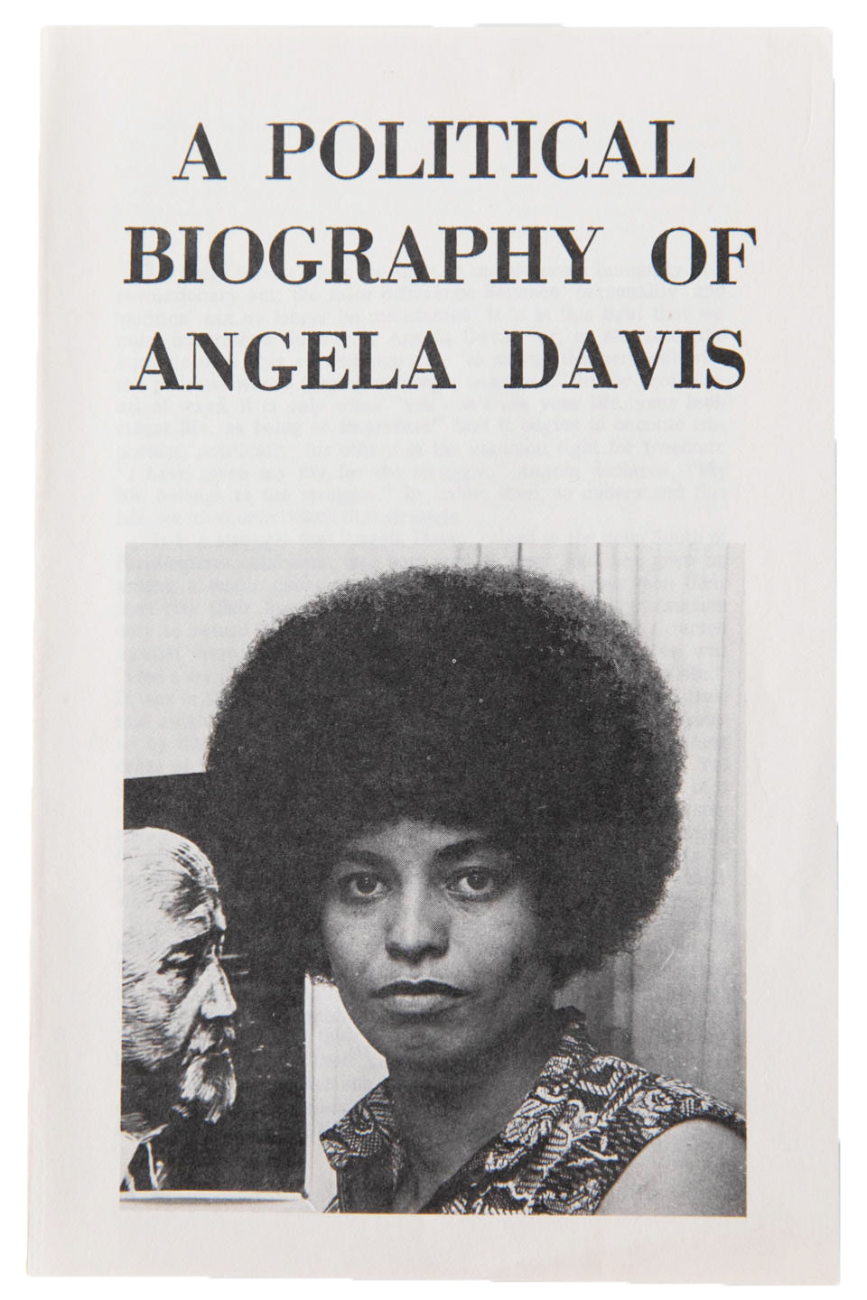 A POLITICAL BIOGRAPHY OF ANGELA DAVIS