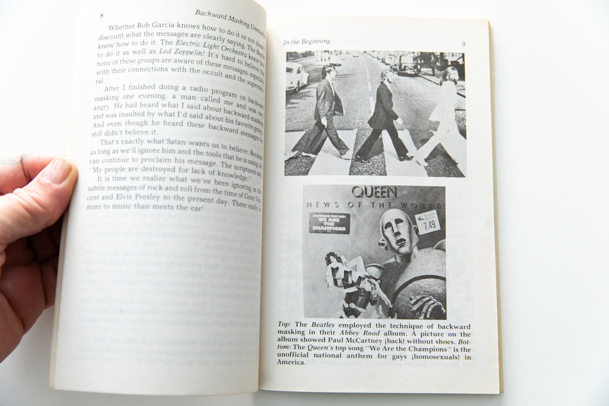 BACKWARD MASKING UNMASKED | Backward Satanic Messages of Rock and Roll ...