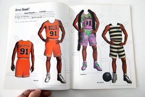 BAD AS I WANNA DRESS | The Unauthorized Dennis Rodman Paper Doll Book