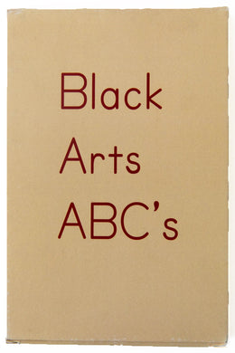BLACK ARTS ABC'S