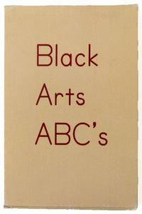 BLACK ARTS ABC'S
