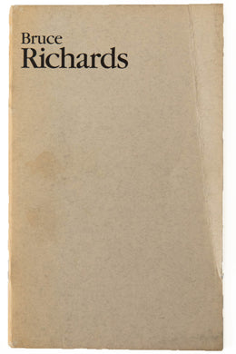 BRUCE RICHARDS : Laguna Museum of Art 1981