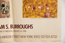 Load image into Gallery viewer, WILLIAM S. BURROUGHS | Exhibition Poster