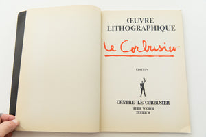 LE CORBUSIER | OEUVRE LITHOGRAPHIQUE