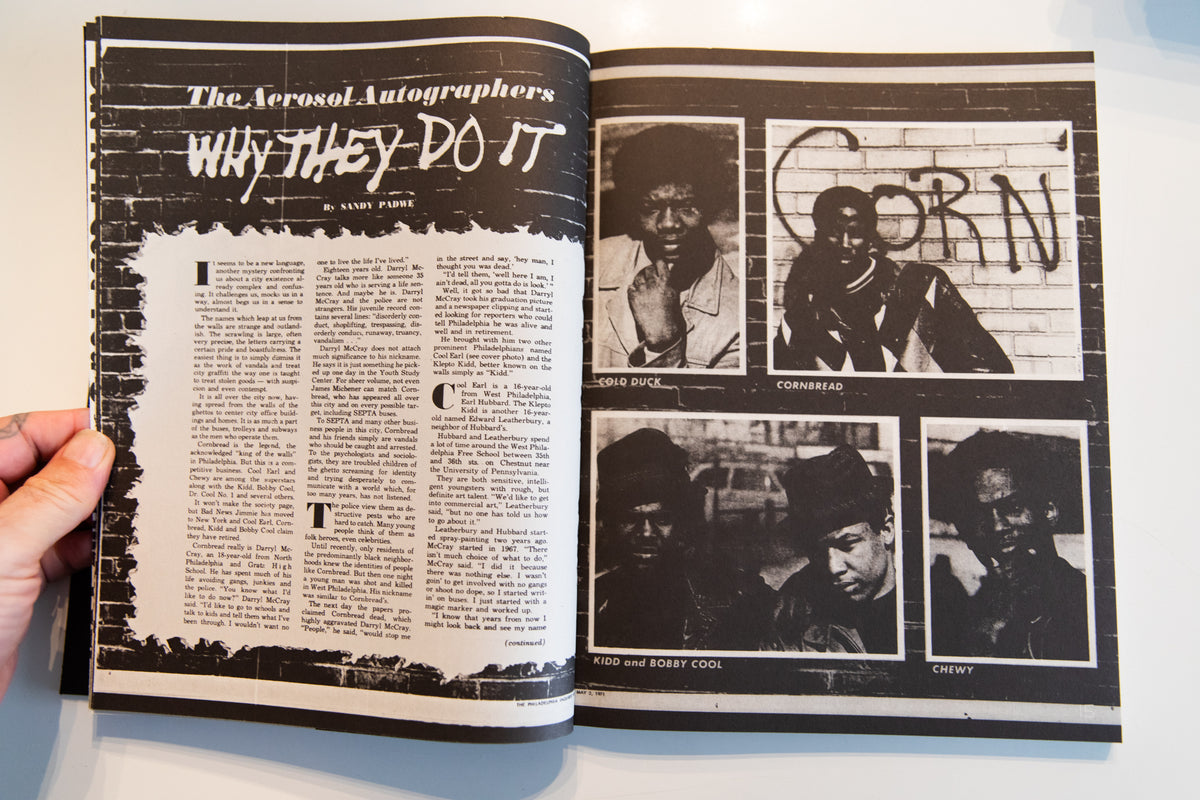 CORNBREAD | Graffiti In Philadelphia 1965-1971 – THESE DAYS