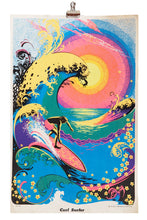 Load image into Gallery viewer, CURL SURFER | Blacklight Poster