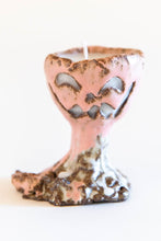 Load image into Gallery viewer, DUNGEON GOODS | PINK MELTED CHALICE CANDLEHOLDER