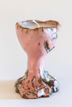 Load image into Gallery viewer, DUNGEON GOODS | PINK MELTED CHALICE CANDLEHOLDER