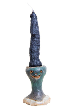DUNGEON CERAMICS | SMALL GREEN CHALICE CANDLESTICK