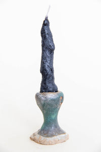 DUNGEON GOODS | SMALL GREEN CHALICE CANDLESTICK