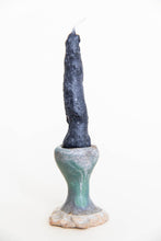 Load image into Gallery viewer, DUNGEON GOODS | SMALL GREEN CHALICE CANDLESTICK