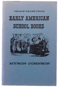 EARLY AMERICAN SCHOOL BOOKS