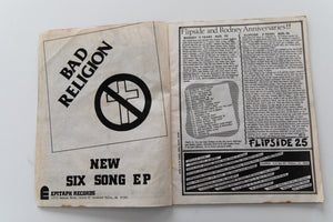 FLIPSIDE FANZINE | No. 25