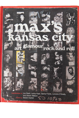 MAX'S KANSAS CITY | Art Glamour Rock and Roll