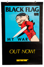Load image into Gallery viewer, RAYMOND PETTIBON x BLACK FLAG | My War Promotional Poster