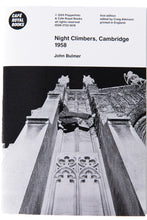 Load image into Gallery viewer, NIGHT CLIMBERS, CAMBRIDGE 1958