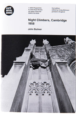 NIGHT CLIMBERS, CAMBRIDGE 1958