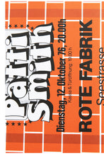 Load image into Gallery viewer, PATTI SMITH GROUP LIVE IN ZURICH, OCTOBER 1976