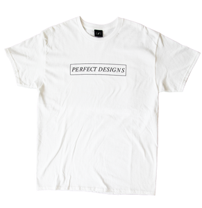 PERFECT DESIGNS | White Fin Project T-Shirt