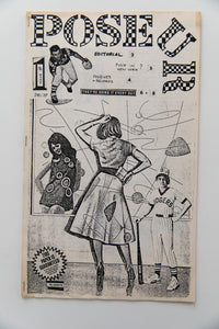 POSEUR ZINE 1,2,3,5, + Wholesale Catalog