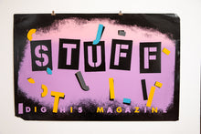 Load image into Gallery viewer, STUFF MAGAZINE | Promotional Poster