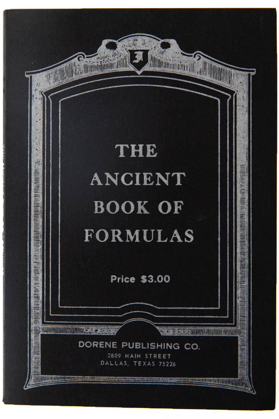THE ANCIENT BOOK OF FORMULAS