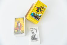 Load image into Gallery viewer, VINTAGE MINIATURE RIDER WAITE TAROT DECK