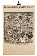 Load image into Gallery viewer, SOCIAL DISTORTION x YOUTH BRIGADE | Tour Poster