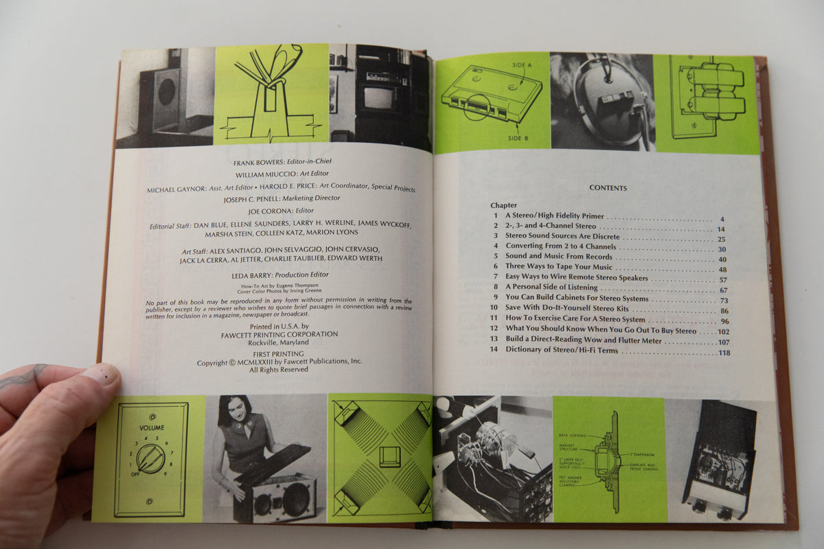 THE PRACTICLE HANDBOOK OF STERO AND HI-FI | 2-,3-, and 4- Channel Syst ...