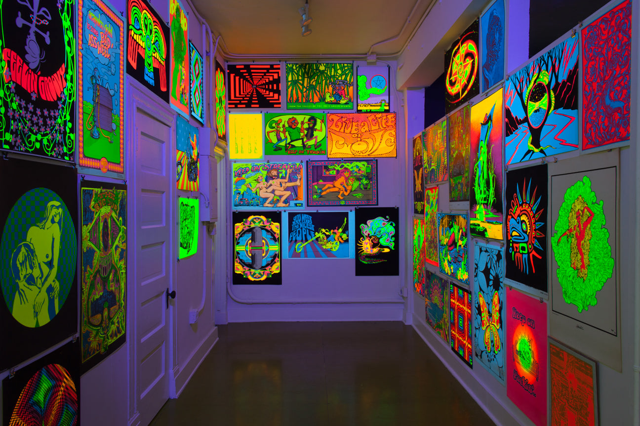 DILATED PUPILS | A Group Show of Contemporary and Classic Blacklight Art