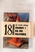 Load image into Gallery viewer, 18 POSTCARDS OF CONES ALONG HIGHWY 1 BIG SUR CALIFORNIA