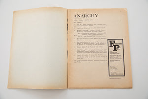 ANARCHY (2nd Series) No. 1