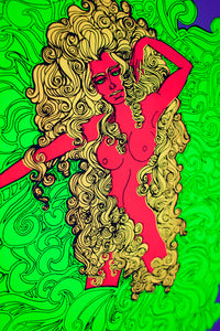 APHRODITE | Vintage Blacklight Poster