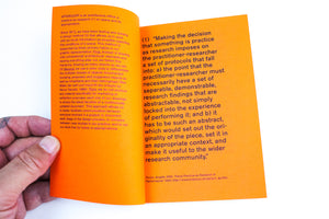 A MANIFESTO ON THE APPROPRIATION OF SPACE