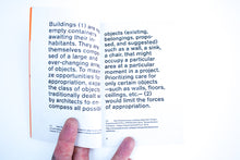 Load image into Gallery viewer, A MANIFESTO ON THE APPROPRIATION OF SPACE