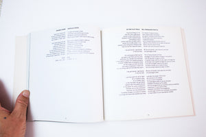 BAUHAUS LYRIC BOOK | Italian and English