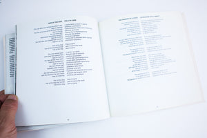 BAUHAUS LYRIC BOOK | Italian and English
