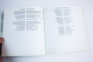 BAUHAUS LYRIC BOOK | Italian and English
