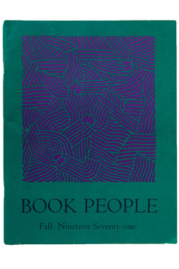 BOOK PEOPLE | Fall 1971
