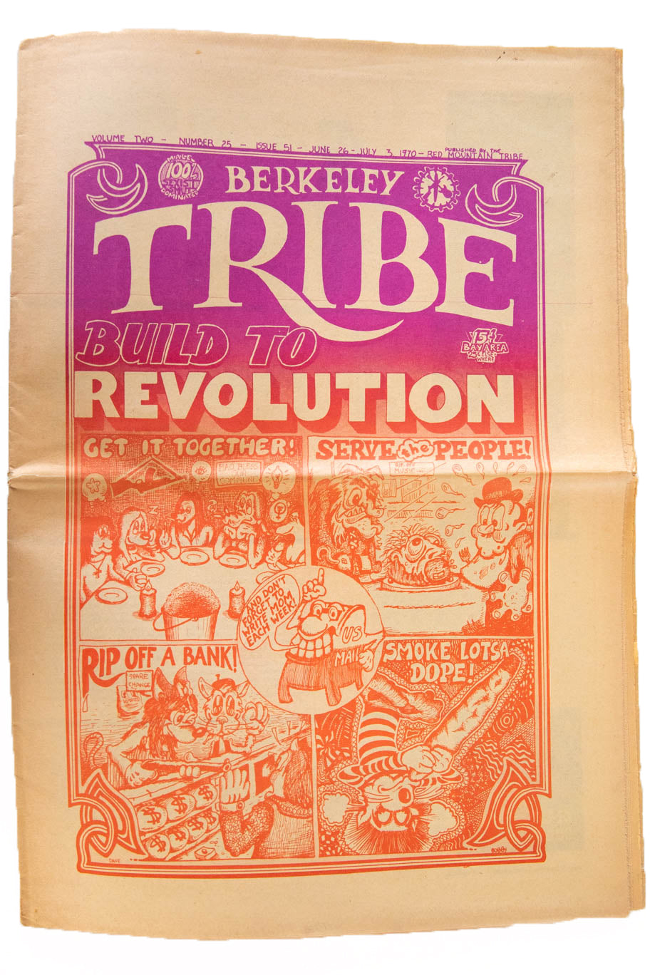 BERKELEY TRIBE Vol. 2 No. 25 Issue 51