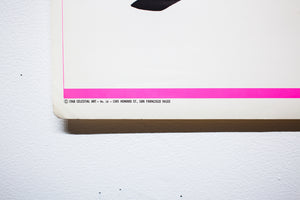 CHOPPED HOG | Vintage Blacklight Poster